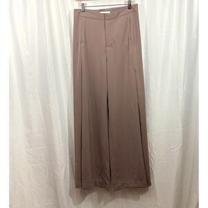 LUCCA Couture Women's Iris Wide Leg Dress Pants-New in Wisteria, Size L